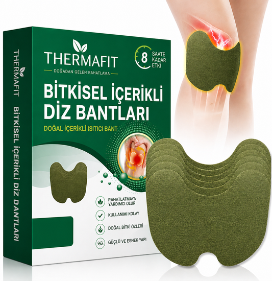 ThermaFit Bitkisel Diz Bantları – Hızlı Rahatlama Desteği